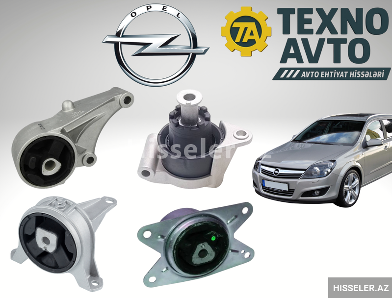 Opel Astra H - Mühərrik Yastığları Opel Astra H - Mühərrik Yastığları