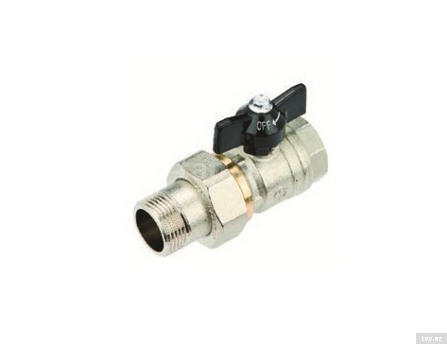 General Fittings oynarbaşlıqlı su ventili 3 4 və 1 düym General Fittings oynarbaşlıqlı su ventili 3 4 və 1 düym