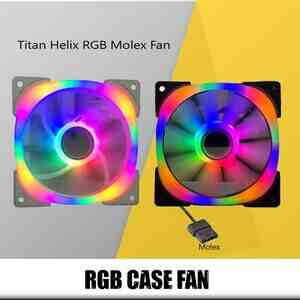 Titan Helix RGB Molex Fan Titan Helix RGB Molex Fan