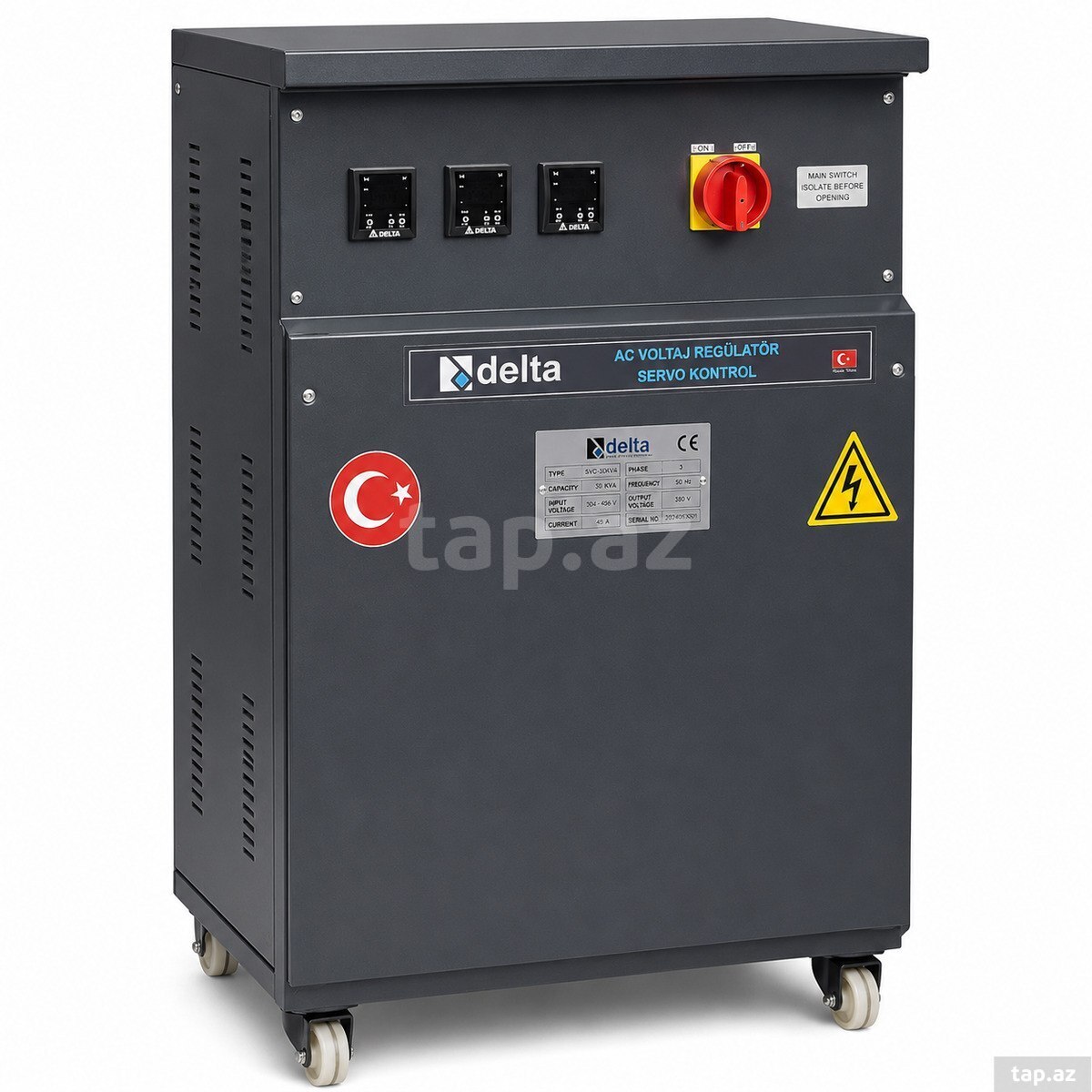 Tənzimləyici Delta 45 kva 275 380 3 FAZA Tənzimləyici Delta 45 kva 275 380 3 FAZA