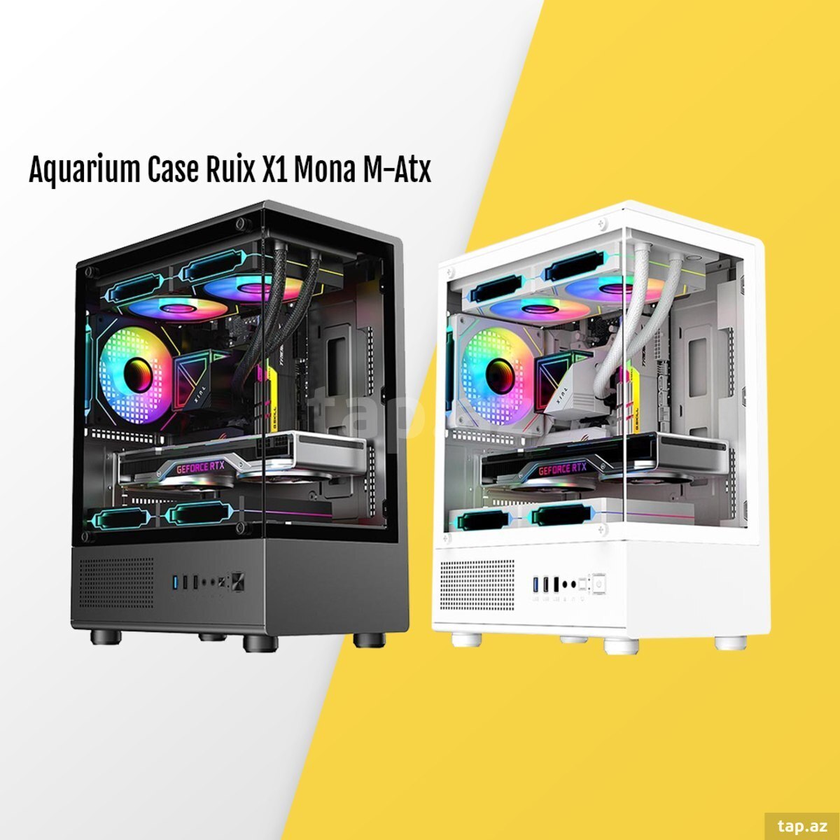 Aquarium Case Ruix X1 Mona M-Atx Aquarium Case Ruix X1 Mona M-Atx
