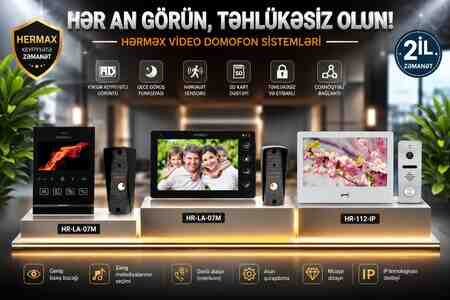 Hermax və Slinex domofonları Hermax və Slinex domofonları