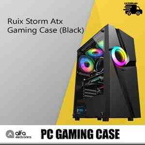 Gaming Case Ruix Storm Atx (Black) Gaming Case Ruix Storm Atx (Black)
