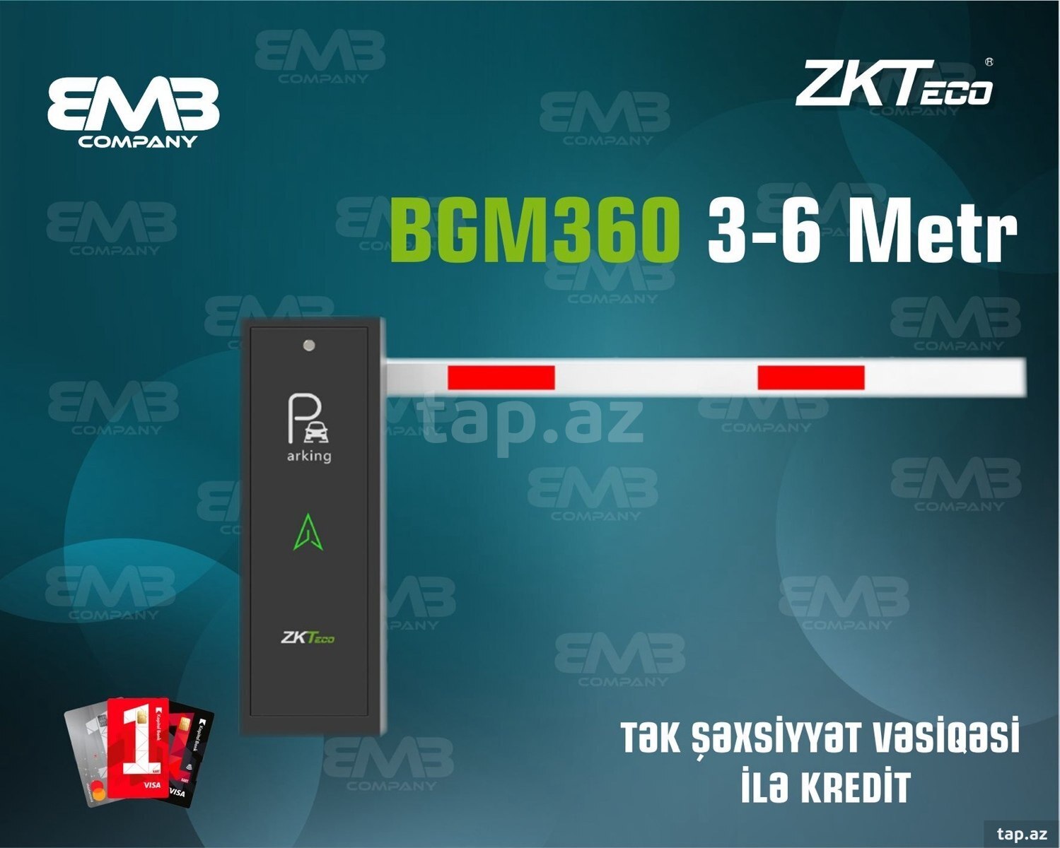 ZKTeco BGM360 avtomatik şlaqbaum keçid ZKTeco BGM360 avtomatik şlaqbaum keçid