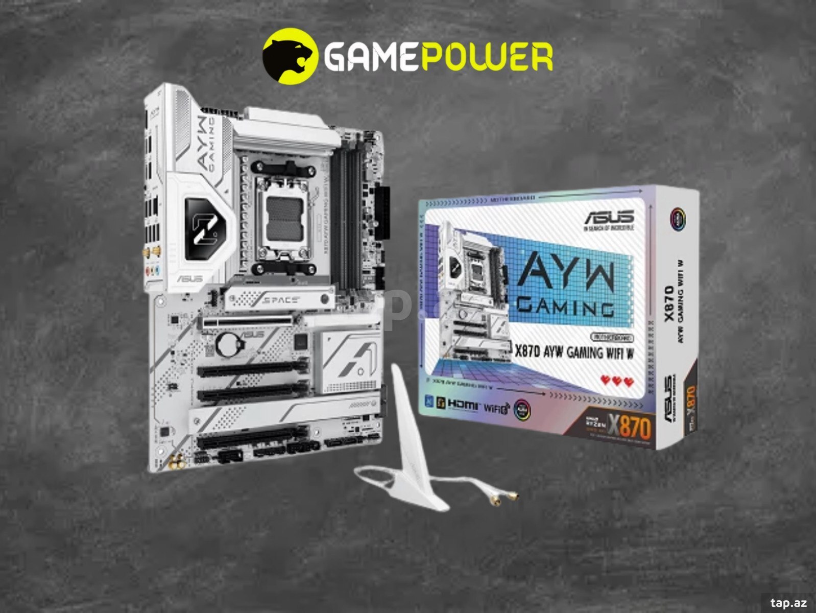 Ana plata ASUS X870 AYW GAMING WIFI W DDR5 AM5 Ana plata ASUS X870 AYW GAMING WIFI W DDR5 AM5