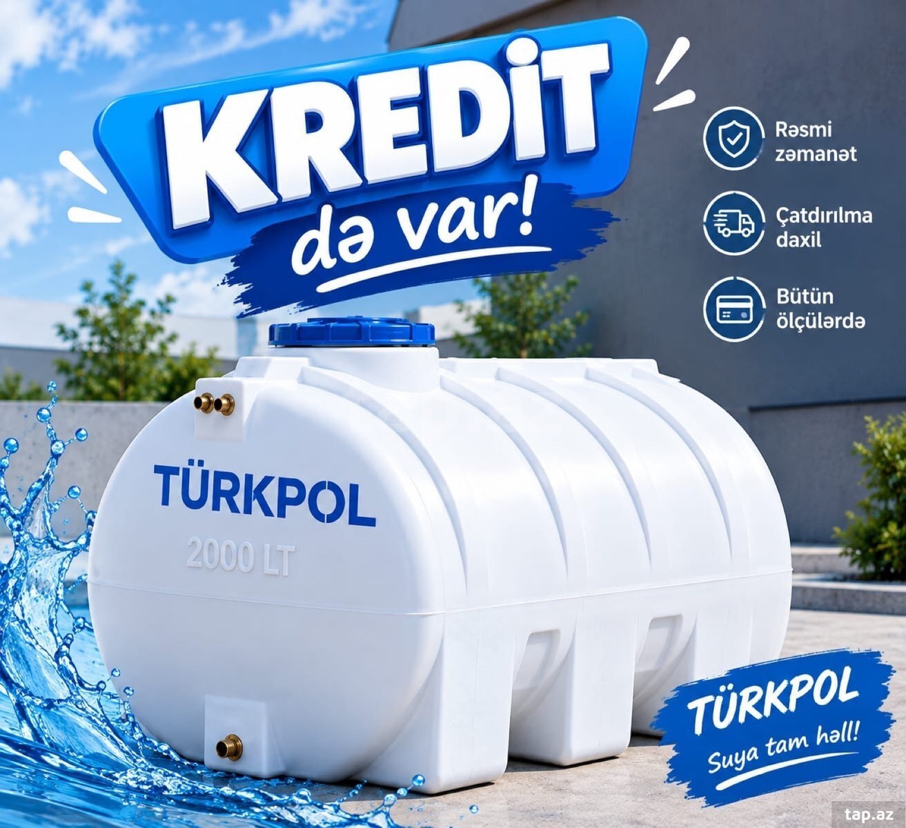 Plastik çənlər Plastik çənlər
