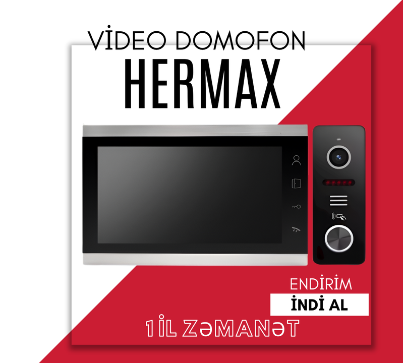 "Hermax" domofon dəsti "Hermax" domofon dəsti