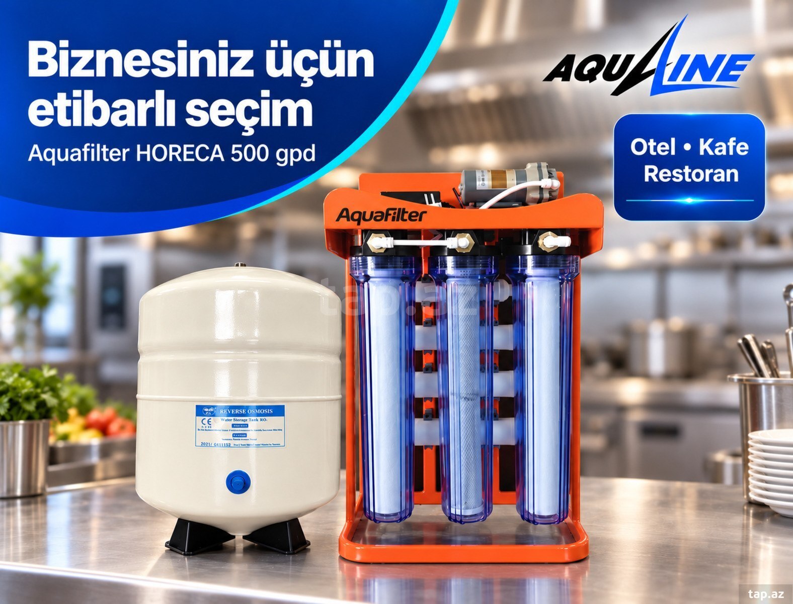 Su filteri HORECA 500 gpd Su filteri HORECA 500 gpd