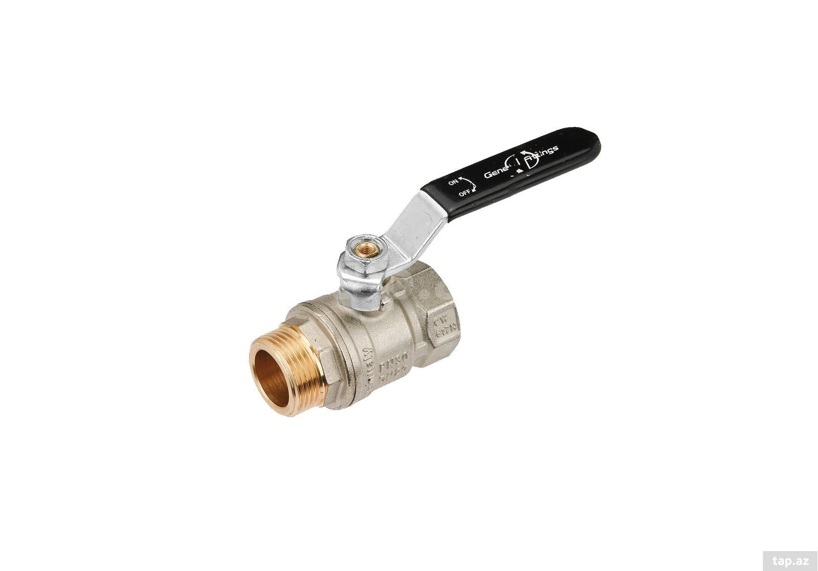 General Fittings yarımdövriyyə su ventili 1 2, 3 4, 1 düym General Fittings yarımdövriyyə su ventili 1 2, 3 4, 1 düym
