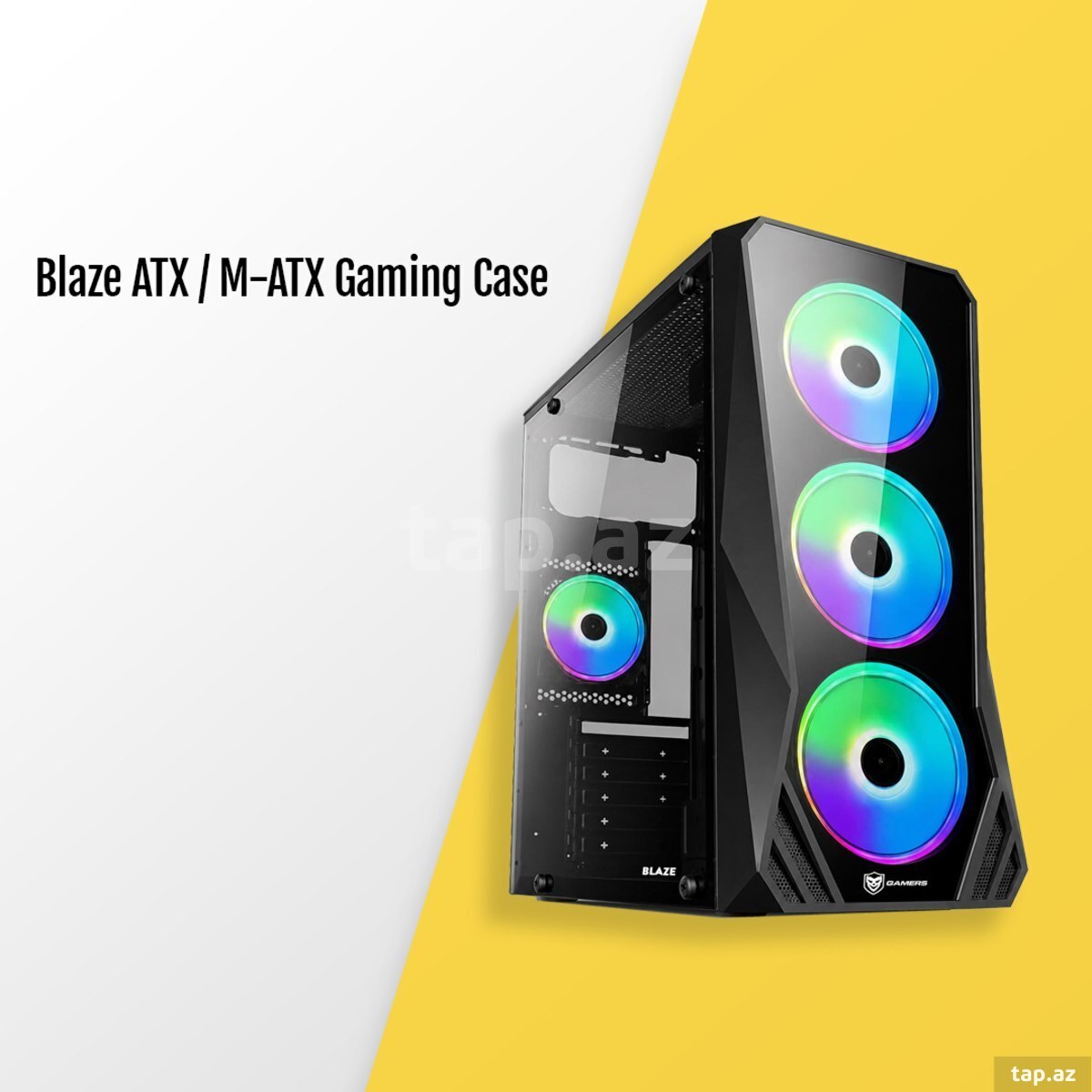 Gamers Blaze ATX M-ATX Gaming Case Gamers Blaze ATX M-ATX Gaming Case