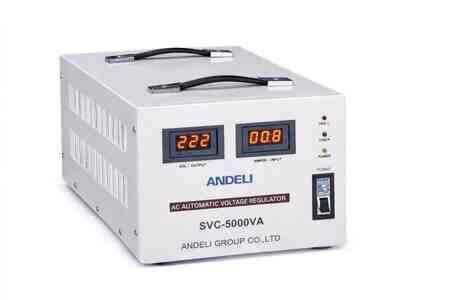ANDELİ mühərrikli tənzimləyici 5KVA (150-220V) ANDELİ mühərrikli tənzimləyici 5KVA (150-220V)