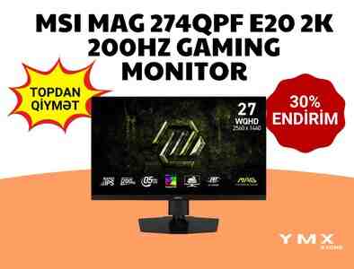 Monitor MSI MAG 274QPF E20 2K 27 200Hz Monitor MSI MAG 274QPF E20 2K 27 200Hz