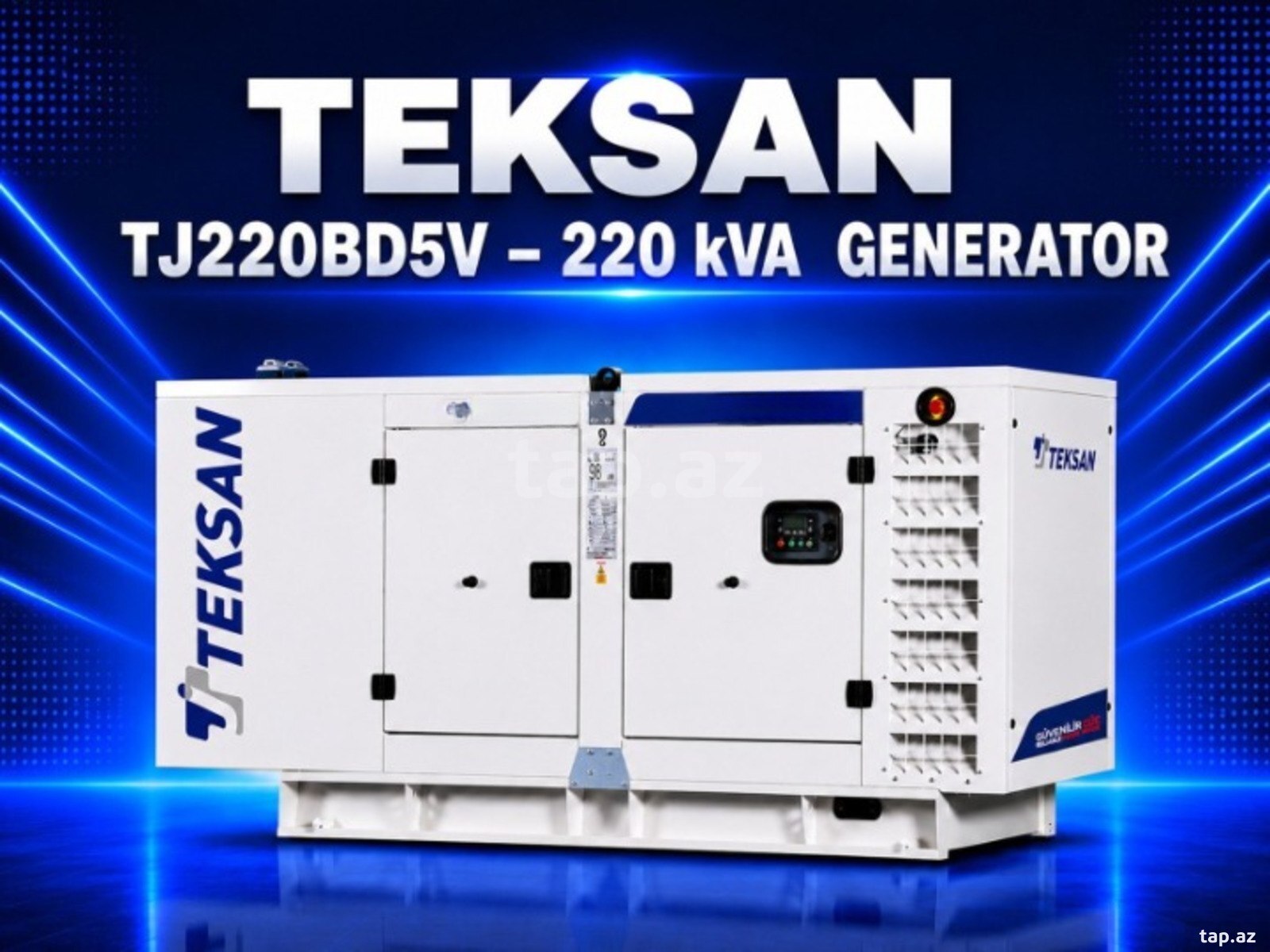TEKSAN TJ220BD5V 220 kVA Dizel Generator TEKSAN TJ220BD5V 220 kVA Dizel Generator