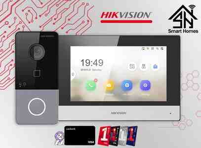Hikvision 7 düymlük domofon dəsti Hikvision 7 düymlük domofon dəsti