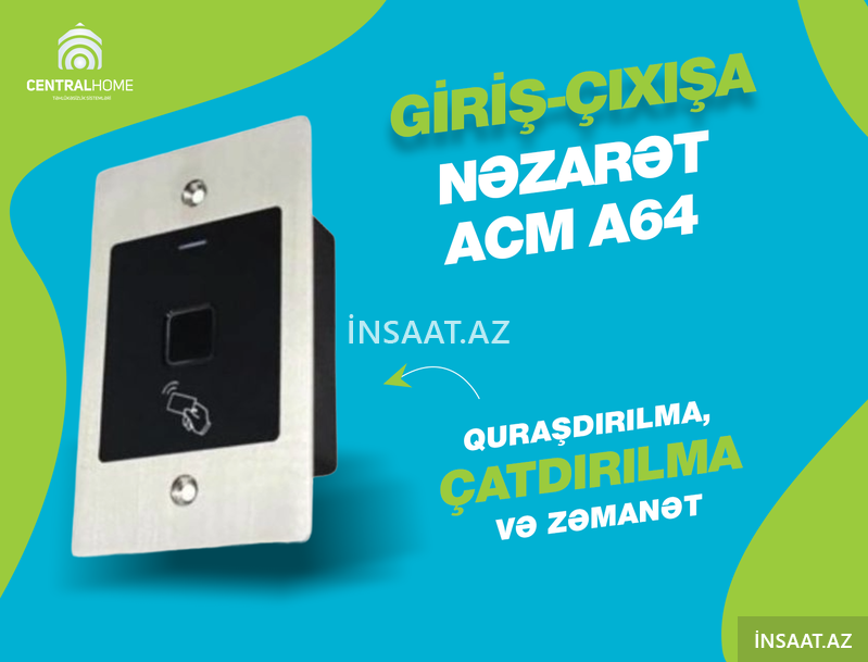 Giriş-çıxışa nəzarət (access control) Acm A64 Giriş-çıxışa nəzarət (access control) Acm A64