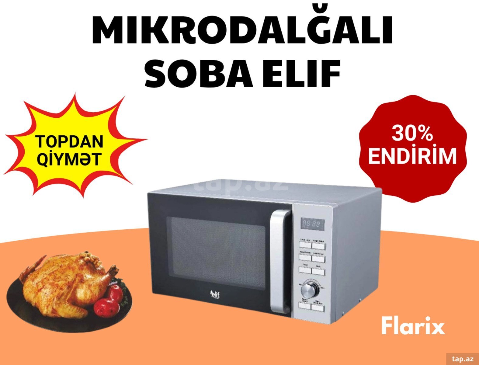 Mikrodalğalı soba Elif ZTW-EL533 Mikrodalğalı soba Elif ZTW-EL533