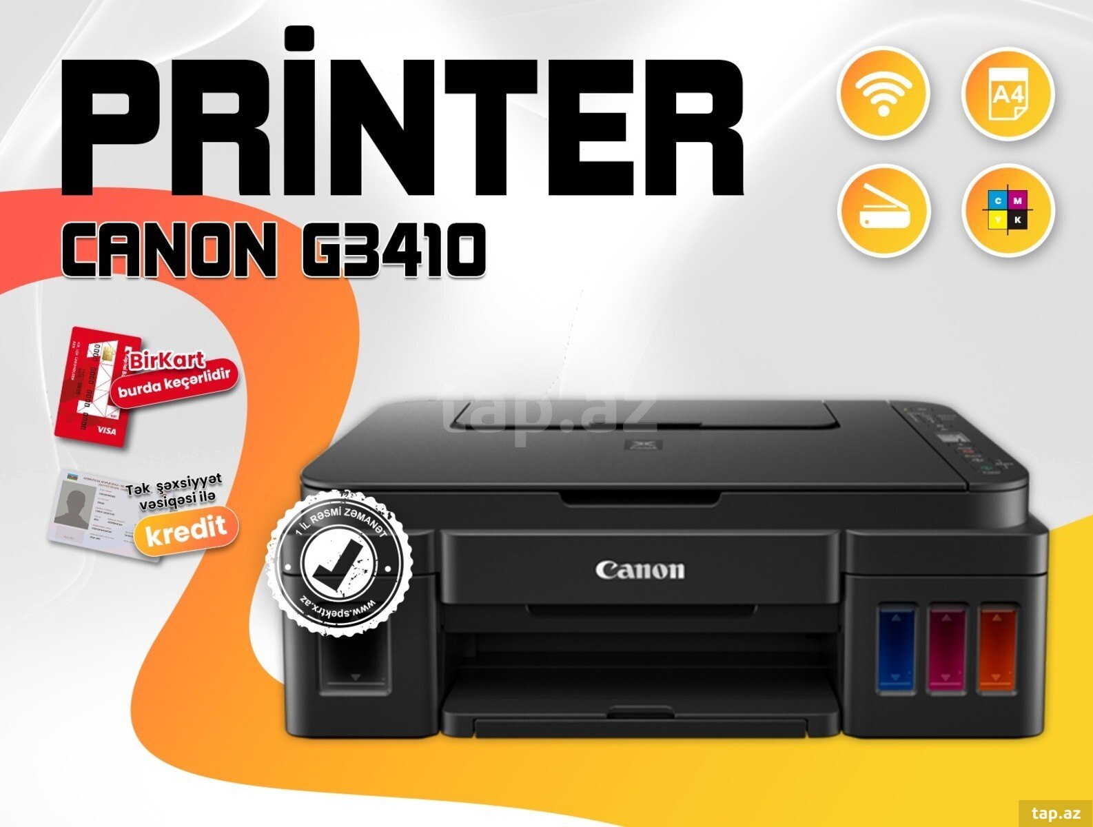 Printer Canon PIXMA G3410 Printer Canon PIXMA G3410