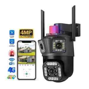 Wi-Fi PTZ kamera 360FHD 8MP, 4K+64GB Wi-Fi PTZ kamera 360FHD 8MP, 4K+64GB