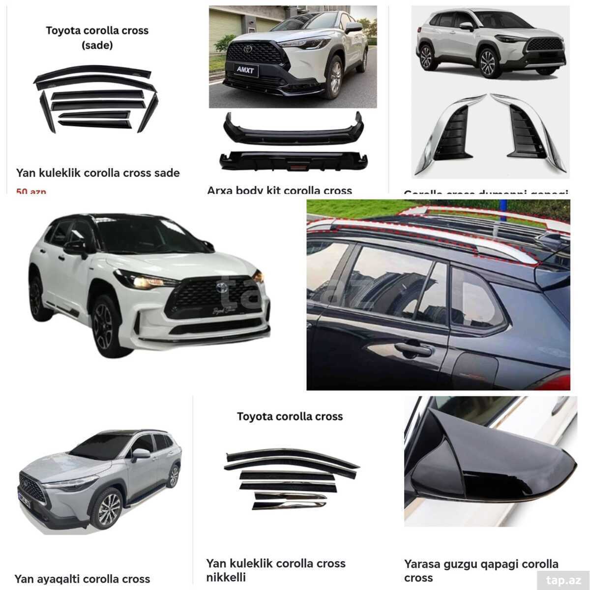 Toyota Corolla Cross aksesuarları Toyota Corolla Cross aksesuarları