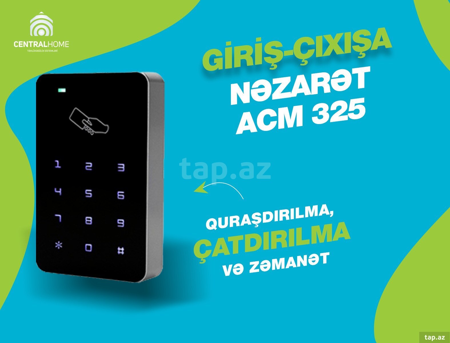 Giriş-çıxışa nəzarət (access control) ACM 325 Giriş-çıxışa nəzarət (access control) ACM 325