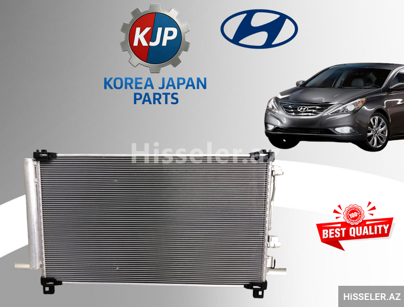 Hyundai Sonata kondisioner radiatoru Hyundai Sonata kondisioner radiatoru