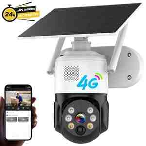 4G Sim kartlı Solar 360 FHD kamera 12MP, 4K+64GB 4G Sim kartlı Solar 360 FHD kamera 12MP, 4K+64GB