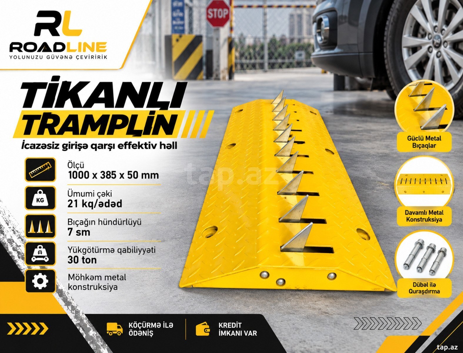 Tikanlı tramplin GH Tikanlı tramplin GH