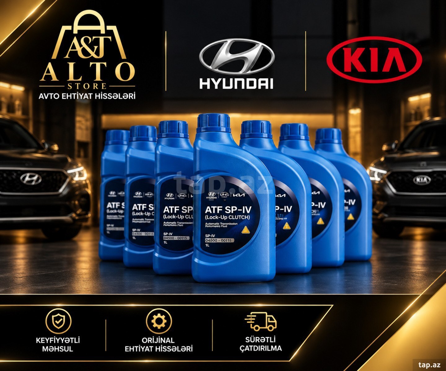 Hyundai, Kia ATF SP-IV mühərrik yağları Hyundai, Kia ATF SP-IV mühərrik yağları