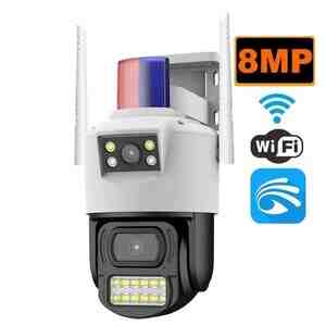 Wi-Fi PTZ Kamera 360FHD 12MP, 4K+64GB Wi-Fi PTZ Kamera 360FHD 12MP, 4K+64GB