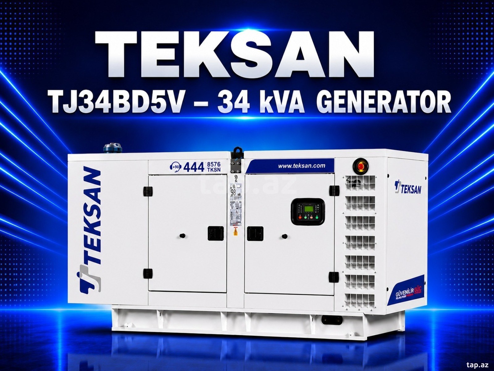 Dizel generatoru TEKSAN TJ34BD5V 34 kVA Dizel generatoru TEKSAN TJ34BD5V 34 kVA