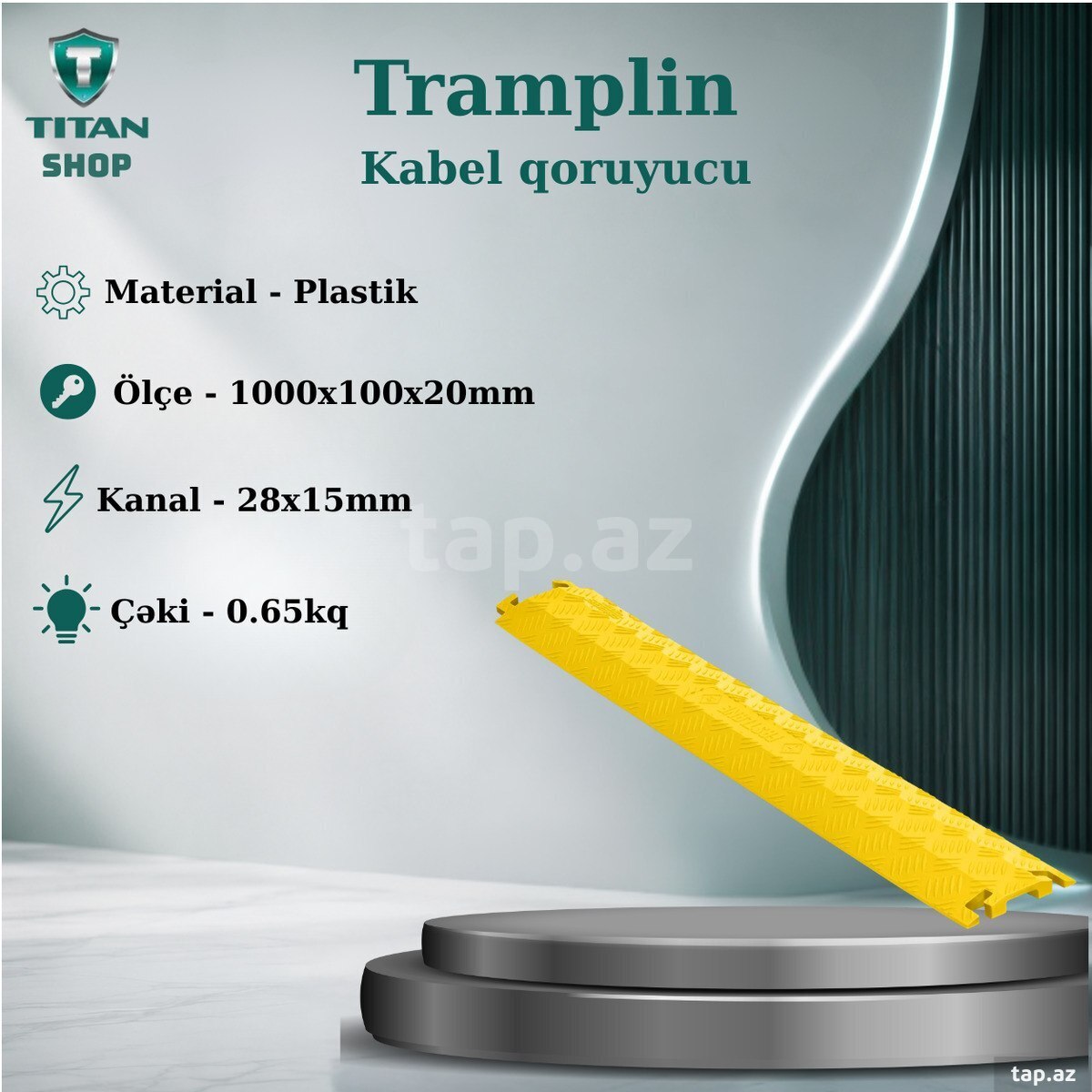 Kabel qoruyucu Tramplin Kabel qoruyucu Tramplin