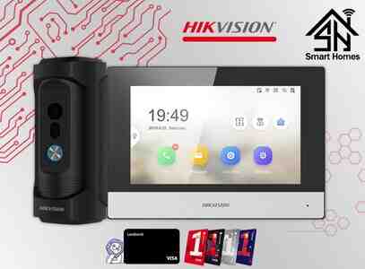 Hikvision 7 düymlük antivandal domofon dəsti Hikvision 7 düymlük antivandal domofon dəsti