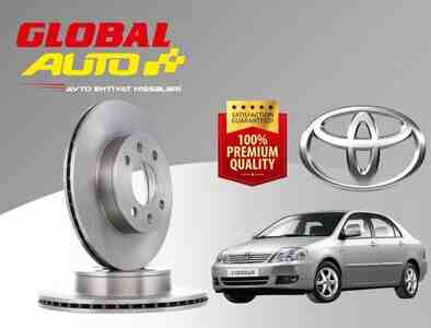 Toyota Corolla 2002-2007 əyləc diski Toyota Corolla 2002-2007 əyləc diski