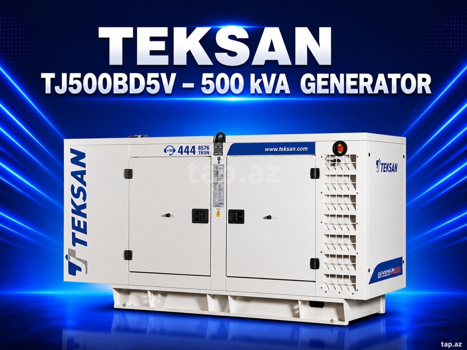 TEKSAN TJ500BD5V 500 kVA Dizel Generator TEKSAN TJ500BD5V 500 kVA Dizel Generator