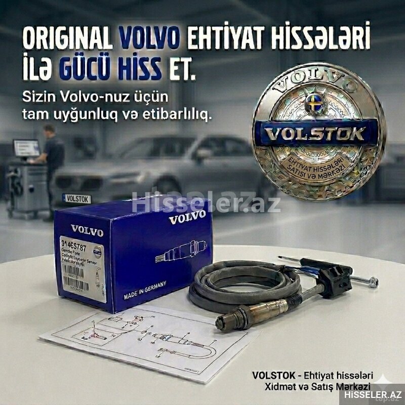 Volvo katalizator sensoru Volvo katalizator sensoru