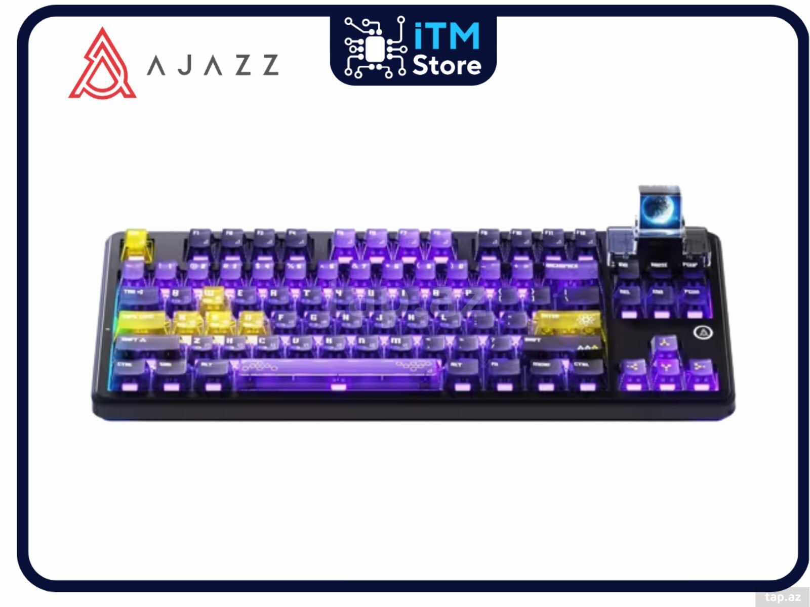 Ajazz MK87 Prism Purple-Yellow Ajazz MK87 Prism Purple-Yellow
