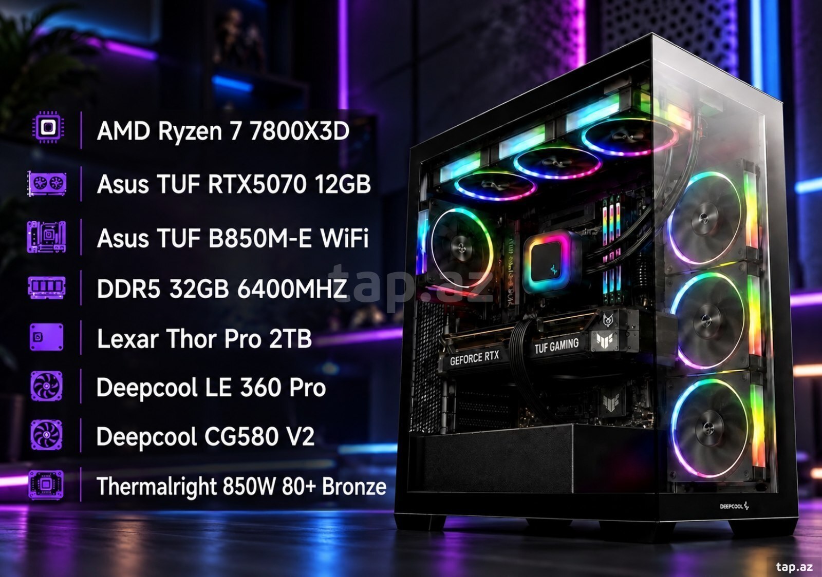 DeepCool Gaming PC ARGB V2 DeepCool Gaming PC ARGB V2
