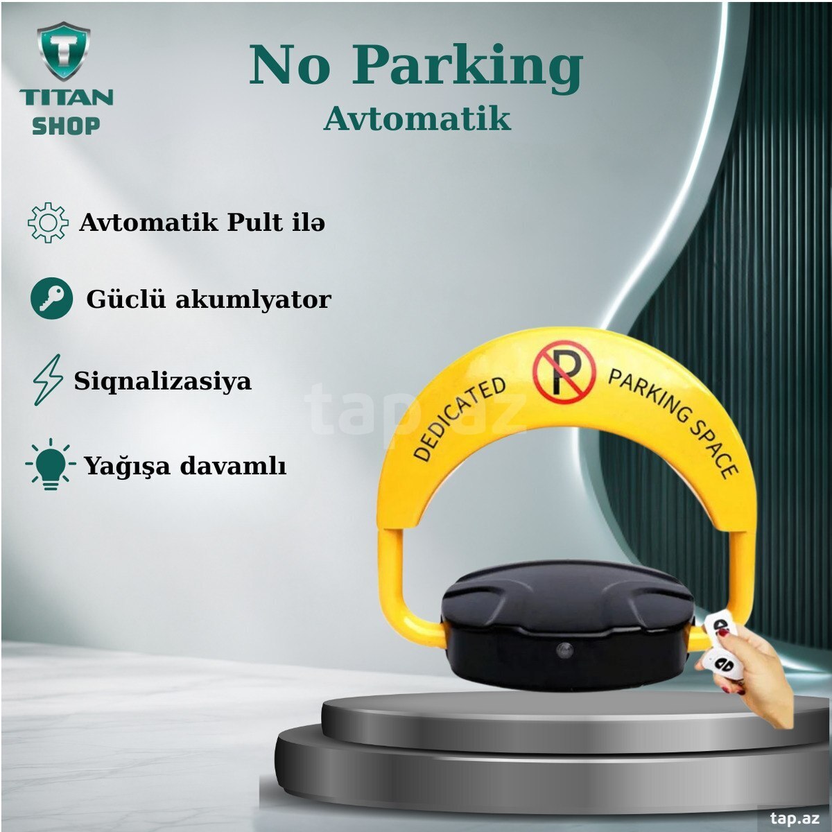 No Parking pult ilə No Parking pult ilə