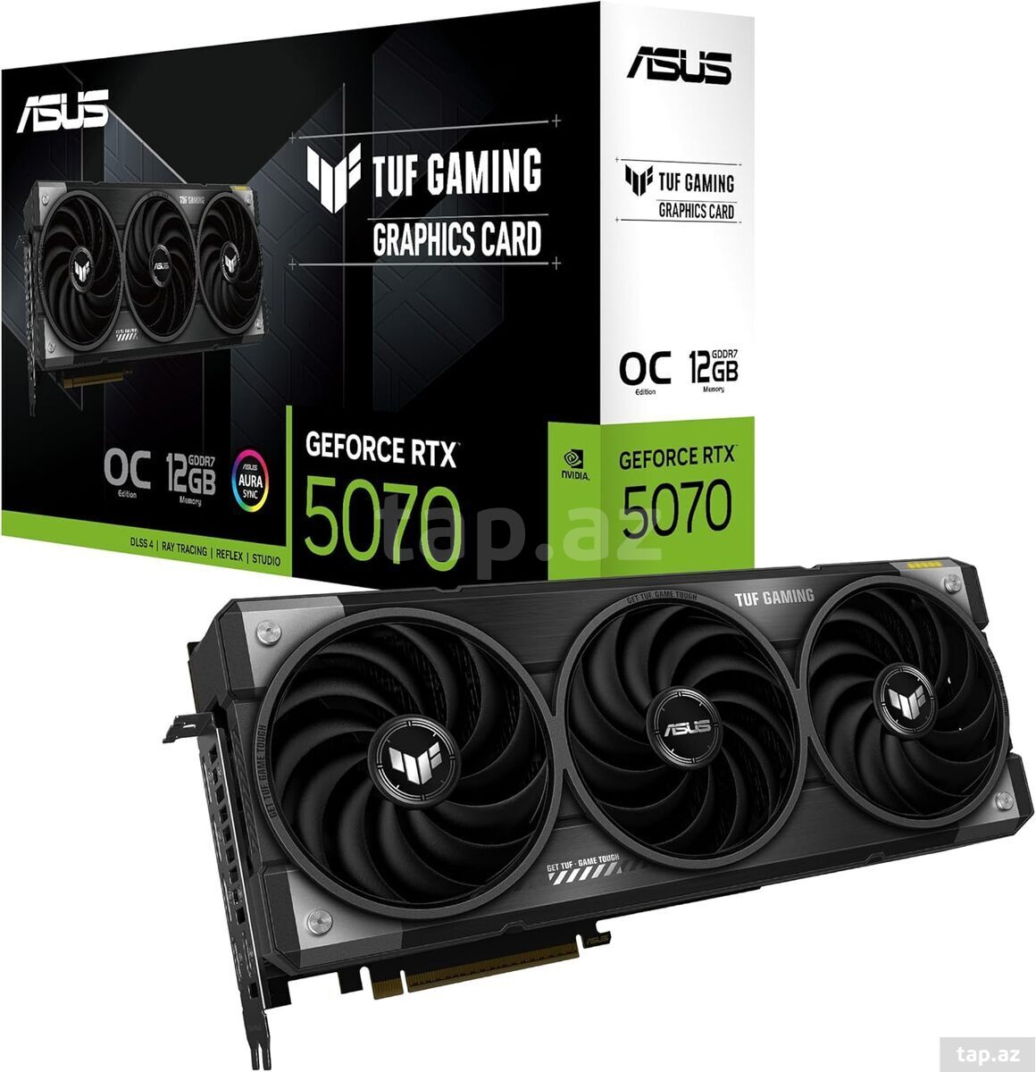 ASUS TUF Gaming RTX 5070 12GB OC Edition ASUS TUF Gaming RTX 5070 12GB OC Edition