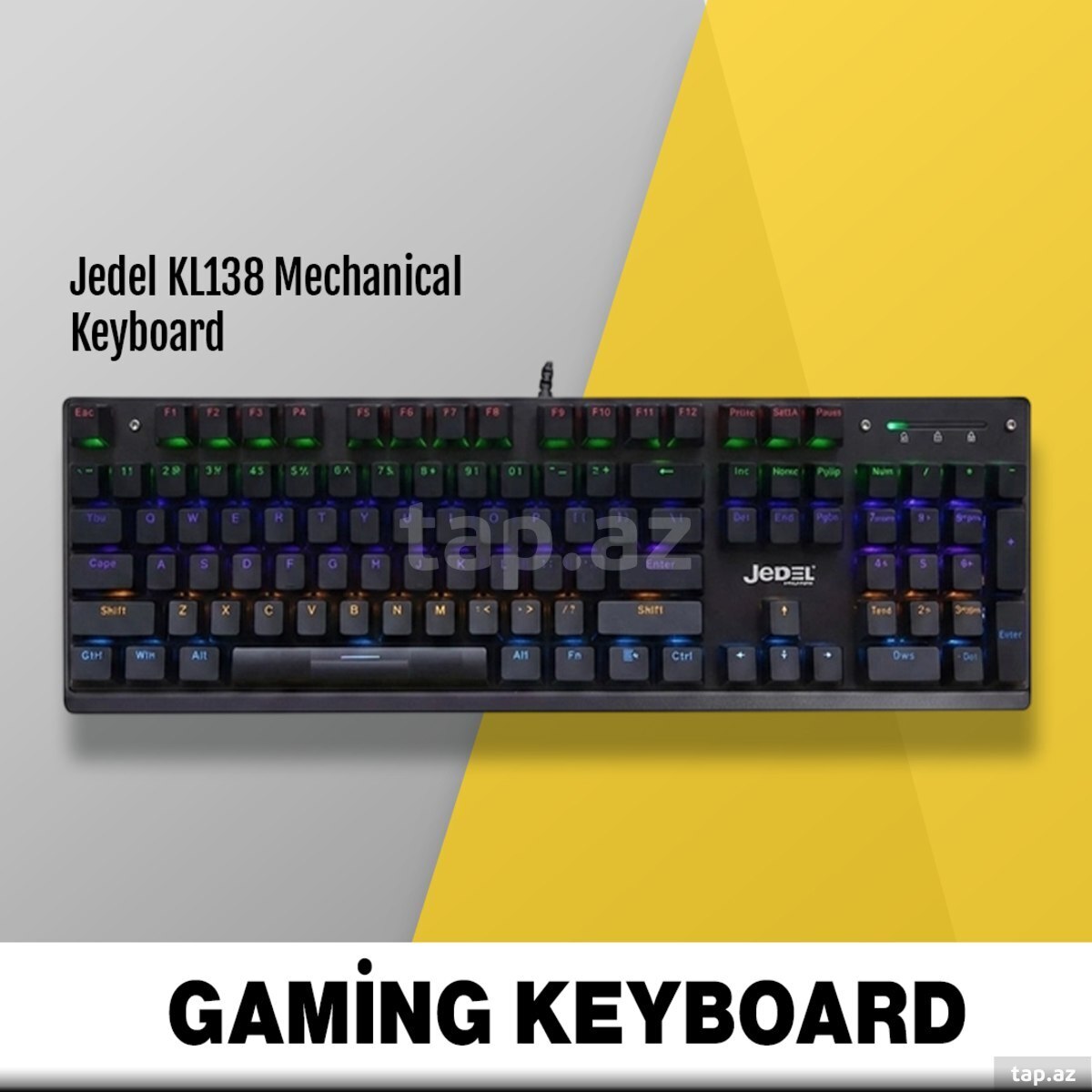 Jedel KL138 Mexaniki klaviatura Drinkey Kiwi Switch Jedel KL138 Mexaniki klaviatura Drinkey Kiwi Switch