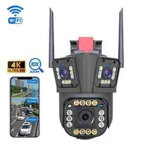 Wi-Fi PTZ kamera 360FHD 12MP, 4K+64GB Wi-Fi PTZ kamera 360FHD 12MP, 4K+64GB