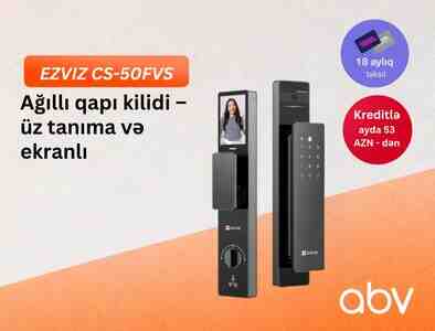 Ağıllı qapı kilidi EZVIZ CS-50FVS Ağıllı qapı kilidi EZVIZ CS-50FVS