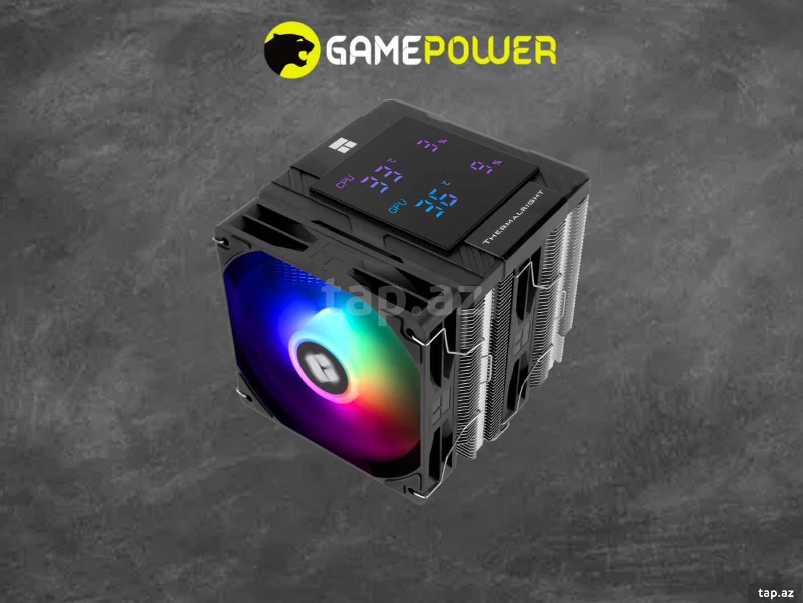 CPU Cooler THERMALRIGHT ASSASSIN PEERLESS 120 DIGITAL ARGB Black CPU Cooler THERMALRIGHT ASSASSIN PEERLESS 120 DIGITAL ARGB Black