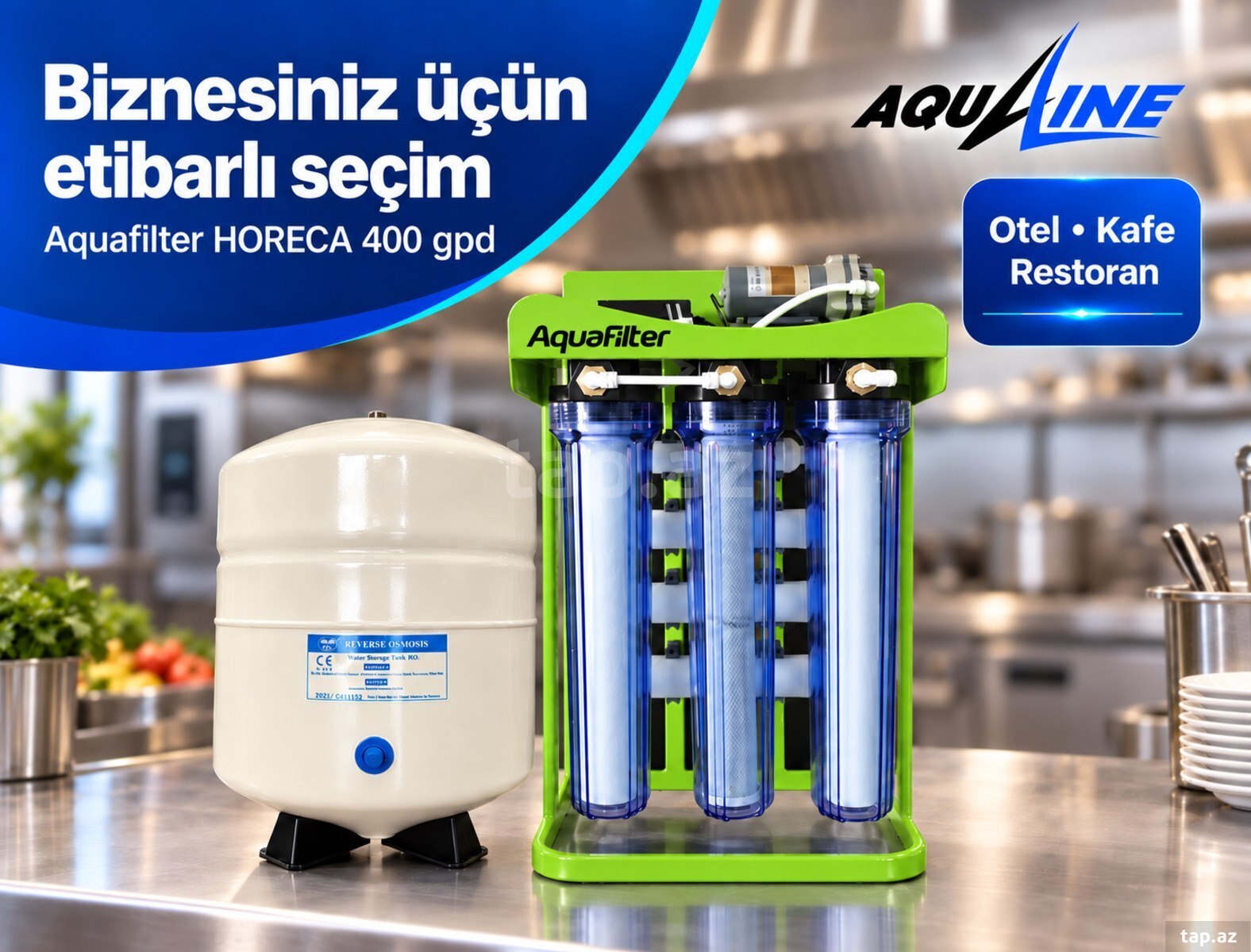 Su filteri HORECA 400 gpd Su filteri HORECA 400 gpd