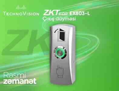 ZKTeco EX803-L Exit Button ZKTeco EX803-L Exit Button