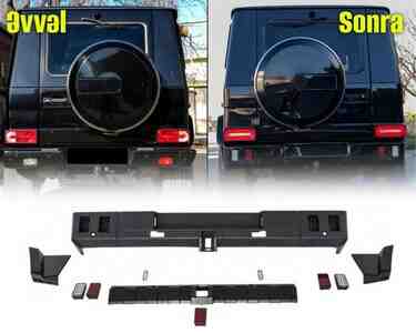 Mercedes G-Class arxa buferi Mercedes G-Class arxa buferi