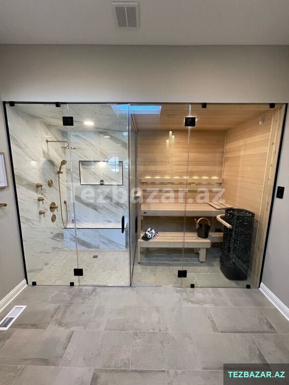 Sauna, Türk hamamı, Duş kabinası Sauna, Türk hamamı, Duş kabinası