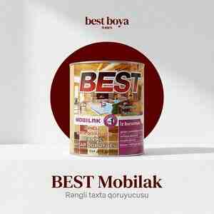 BEST Mobilak rəngli taxta qoruyucu və dekorativ örtük BEST Mobilak rəngli taxta qoruyucu və dekorativ örtük