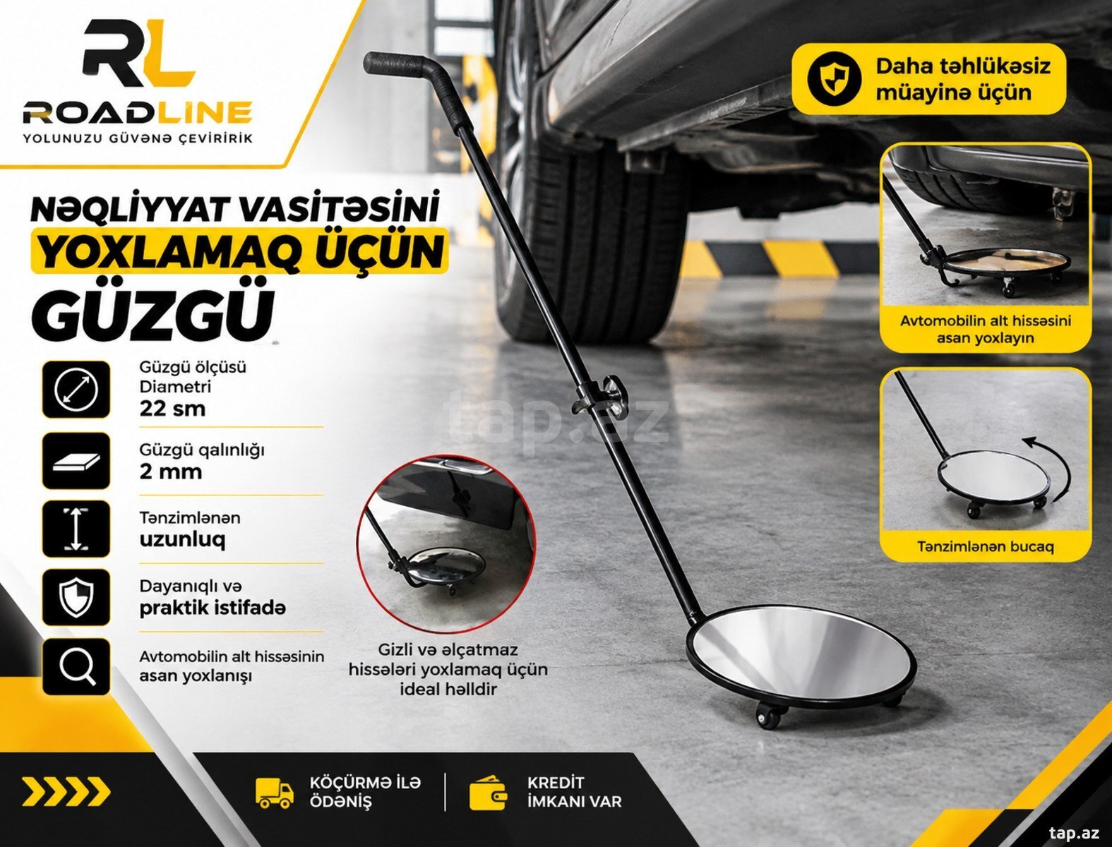 Nəqliyyat Vasitəsini Yoxlamaq Üçün Güzgü GH Nəqliyyat Vasitəsini Yoxlamaq Üçün Güzgü GH