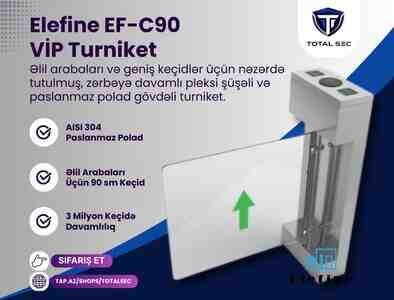 Elefine Premium VİP Turniket - EF-C90 Elefine Premium VİP Turniket - EF-C90